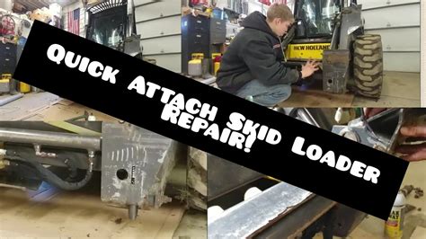 How to Repair Quick Attach Locking Pins on Skid Loader